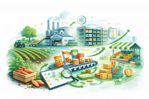Development of the agri-food value chain